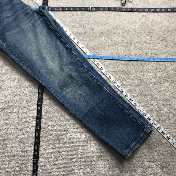 Tommy Hilfiger Jeans Women's Size 6 Blue Straight Loose Pants - Picture 11 of 14